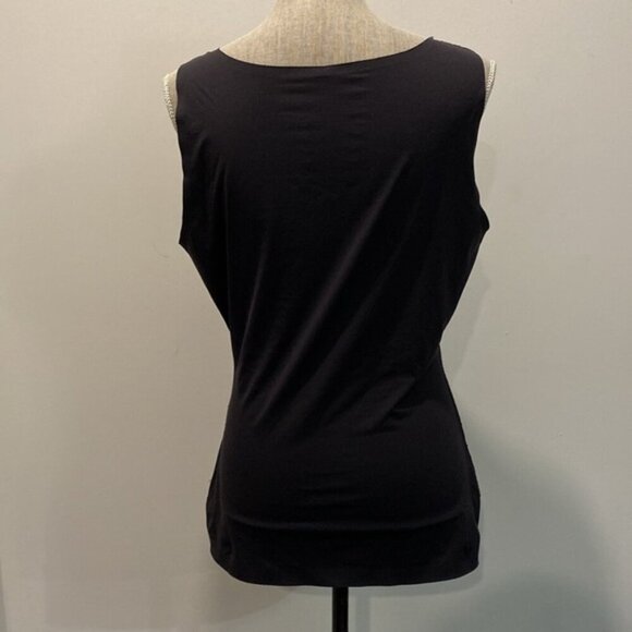 SPANX Black The Hide & Sleek Black Cami Tank Top Size Large - Picture 5 of 8